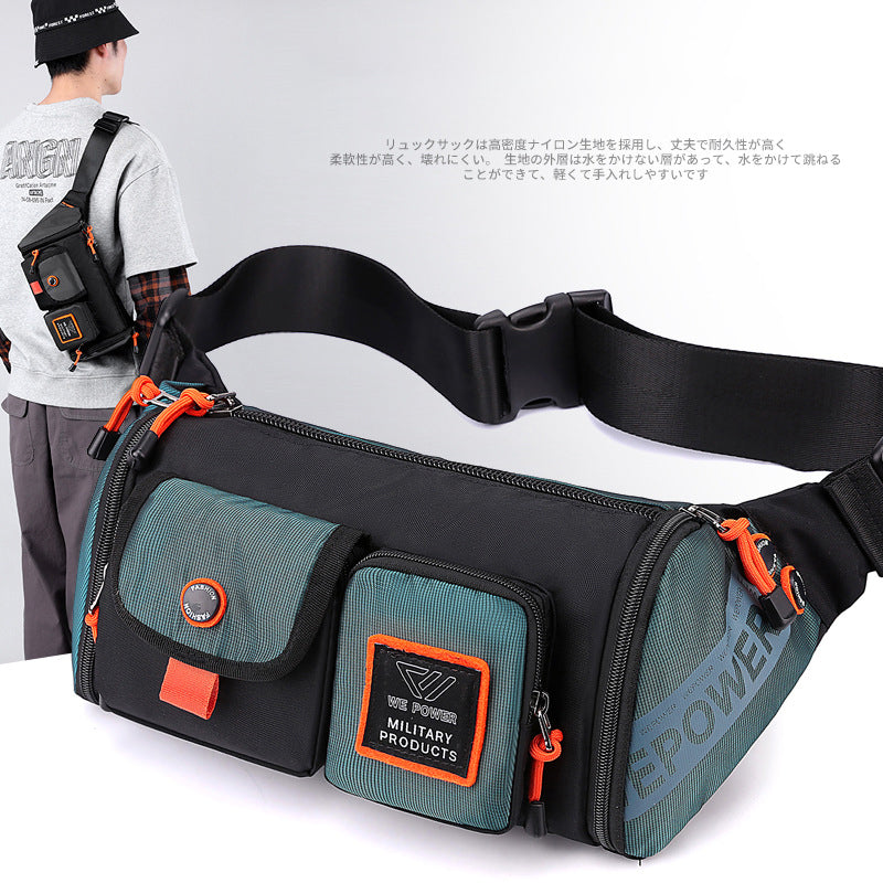 Running Waist Bag Lycra Sports Marathon Bag Outdoor Climbing Hiking Kettle Bag